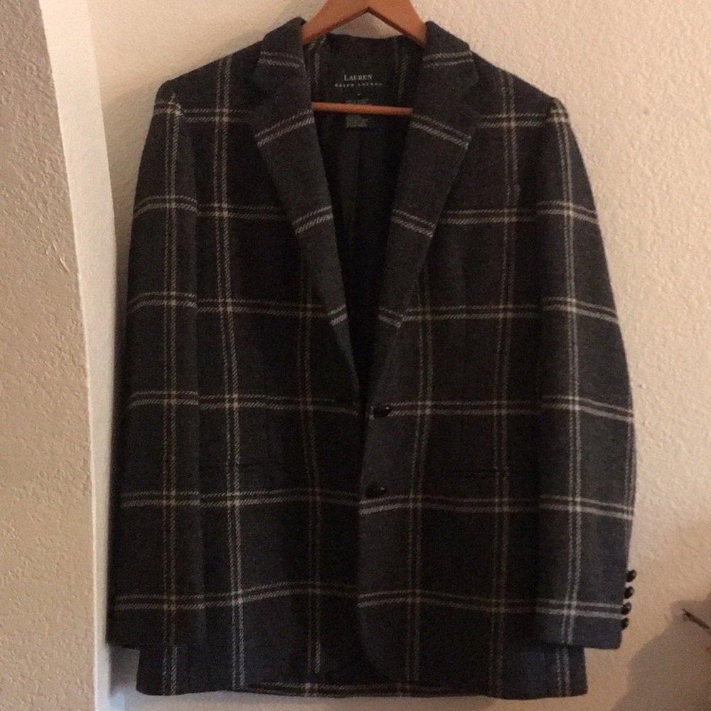 Lauren Ralph Lauren Blazer Size 8 Pure New Wool